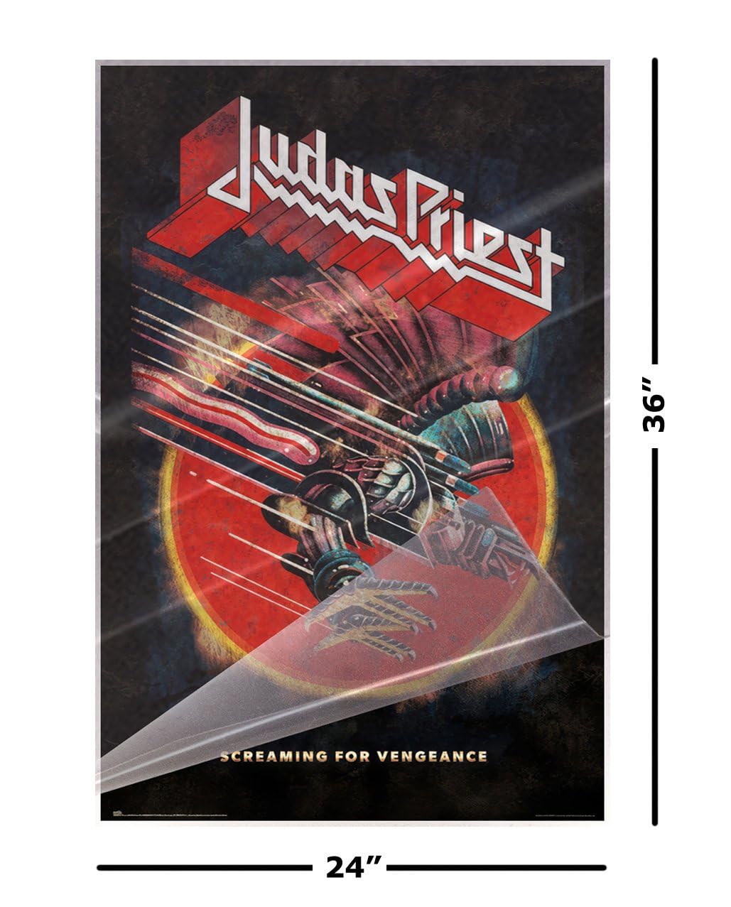 Amazon.com: Judas Priest - Music Poster (Screaming For Vengeance